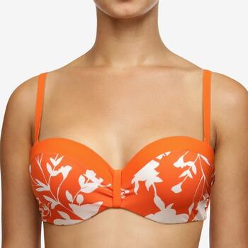 Chantelle Swimwear Tropical Orange Padded Bikini Bra