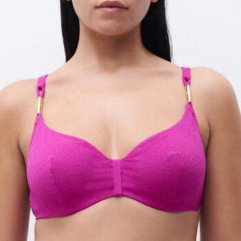 Chantelle Swimwear Hera Fuchsia Soft-Cup Bikini Bra