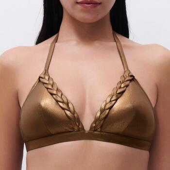 Chantelle Swimwear Shaman Bronze Soft-Cup Bikini Bra