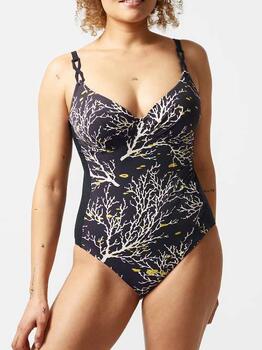 Chantelle Swimwear Atlantis Navy BLue Bathingsuit
