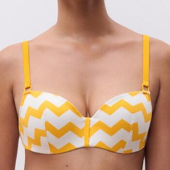 Chantelle Swimwear Totem Yellow Padded Bikini Bra