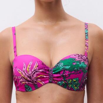 Chantelle Swimwear Sauvage Pink Padded Bikini Bra