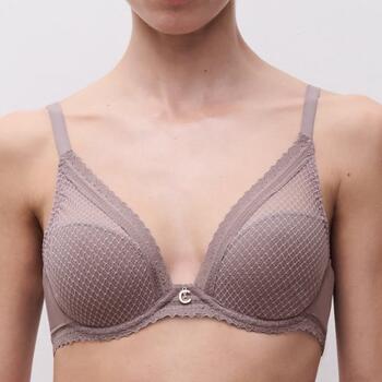 Chantelle Romance Mole Grey Padded Bra