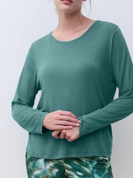 Femilet Nightwear Yara Green Sleep Shirt