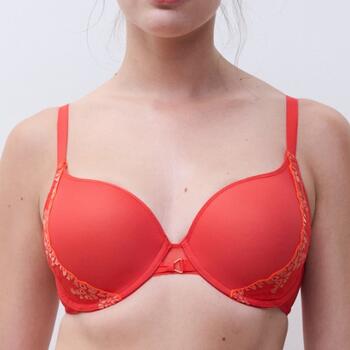 Chantelle Spice Red Padded Bra