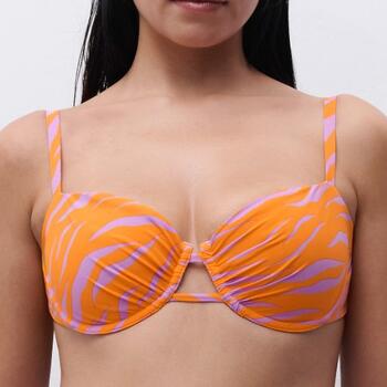 Chantelle Swimwear Easy Pop Orange/Pink Padded Bikini Bra
