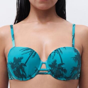 Chantelle Swimwear Easy Pop Blue Padded Bikini Bra
