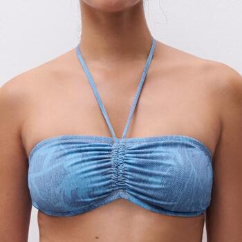 Chantelle Swimwear Easy Pop Jeans Blue Soft-Cup Bikini Bra