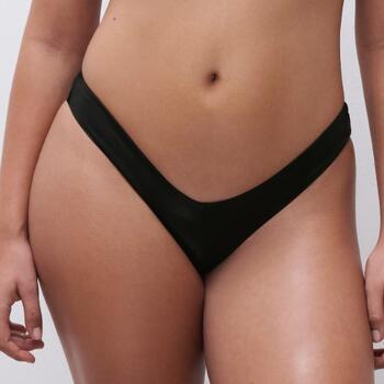 Chantelle Swimwear Metallic Black Bikini Brief