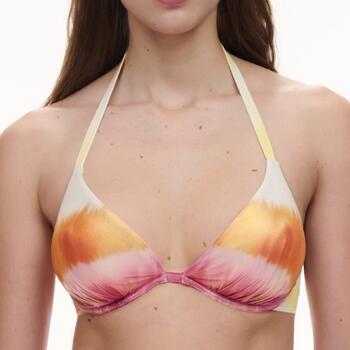 Chantelle Swimwear Metallic Multicolor Soft-Cup Bikini Bra