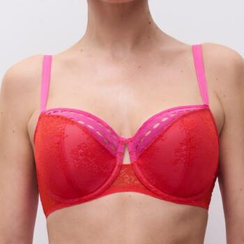 Chantelle  Red/Pink Padded Bra