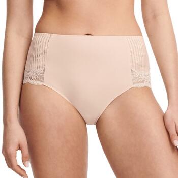 Chantelle  Beige High Waist Brief