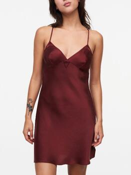 Chantelle Nightwear Nightshade Bordeaux Slipdress