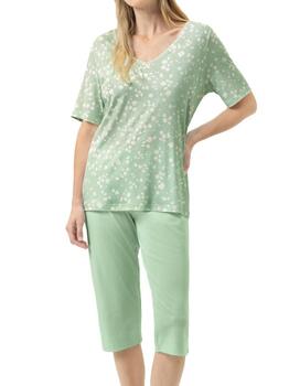 Mey Nachtmode Daisy Delight Green Pajama