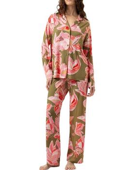 Mey Nachtmode Flower Whirl Green/Print Pajama