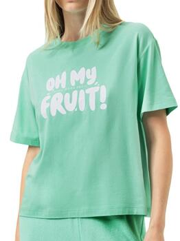 Mey Nachtmode Solid Love Green Sleep Shirt
