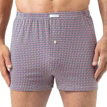 Mey Heren Blue Circle Blue Loose Fit Boxer Short