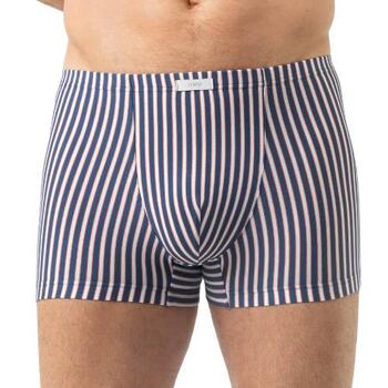 Mey Heren Coral Stripes Blue Cotton Boxer Short