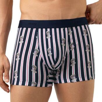 Mey Heren Marble Muse Navy BLue Cotton Boxer Short