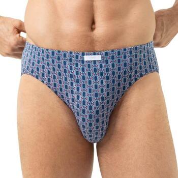 Mey Heren Straight Geo Blue Men Brief