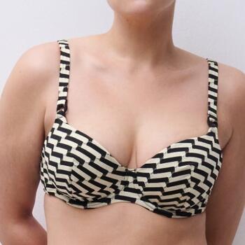 Femilet Badmode Santosa Black/Gold Padded Bikini Bra