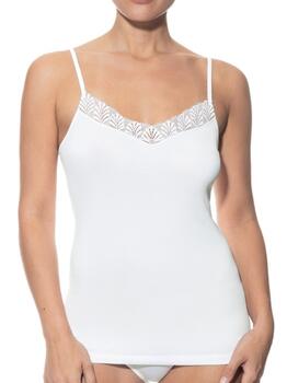 Mey Lingerie Emotion Elegance White Spaghetti Top