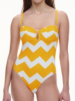 Chantelle Swimwear Totem Yellow Bathingsuit