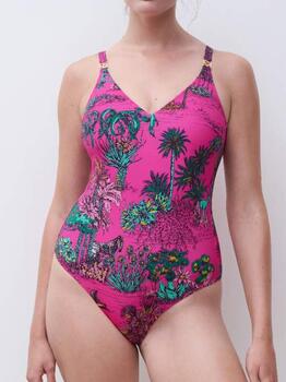 Chantelle Swimwear Sauvage Pink Bathingsuit
