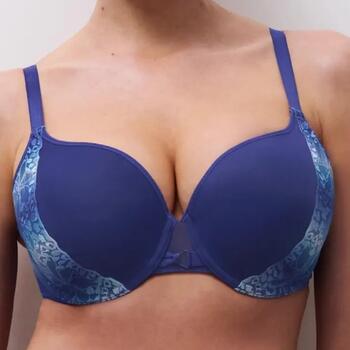 Chantelle Pulp Spice Navy Blue Padded Bra