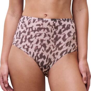 Chantelle SoftStretch Pink High Waist Brief