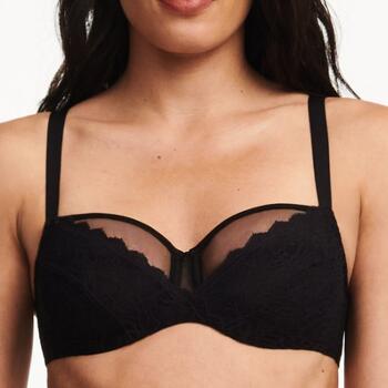 Chantelle EasyFeel Floral Touch Black Non-padded bra