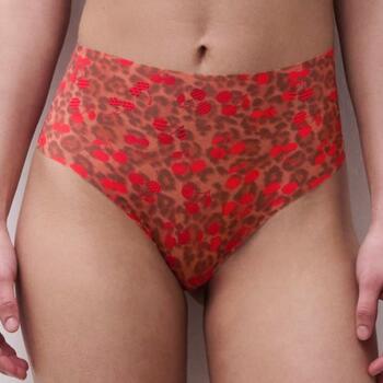 Chantelle Pulp Pulpies Red/Print High Waist Brief