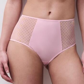 Chantelle Chic Essential Pink High Waist Brief
