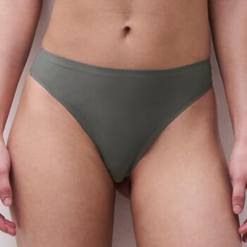 Chantelle SoftStretch Green Thong