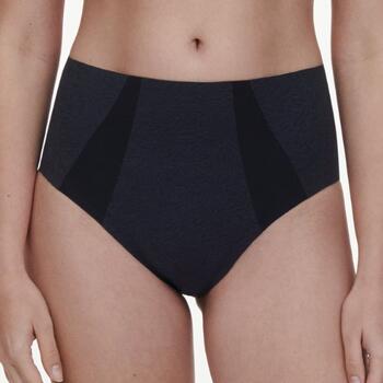 Chantelle Pure Lace Black High Waist Brief