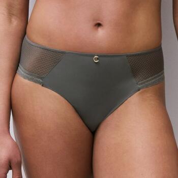 Chantelle Romance Green Brief