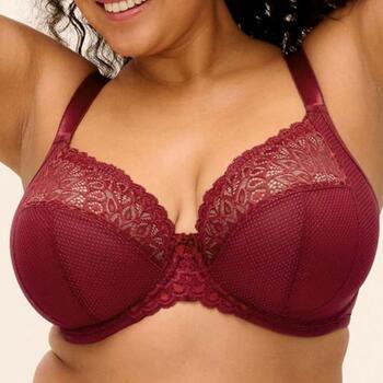 Elomi Tiernie Red Non-padded bra