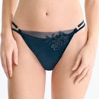 Lisca Velvet Luxe Blue Thong