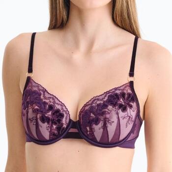 Lisca Velvet Luxe Purple Non-padded bra