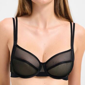 Lisca Mesh Black Non-padded bra