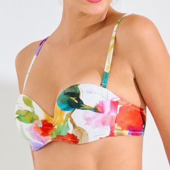 Lisca Swimwear Roma White Soft-Cup Bikini Bra