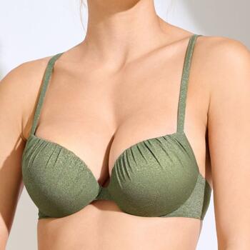 Lisca Swimwear Imperia Olive Green Push Up Bikini Bra