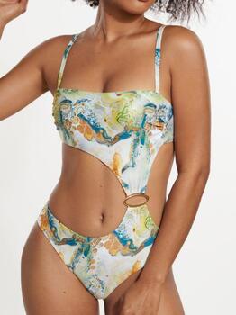 Lisca Swimwear Indonesia Olive Green Bathingsuit