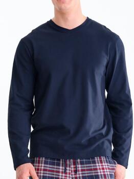 Lisca Heren Cosy Nights Blue Depth Sleep Shirt