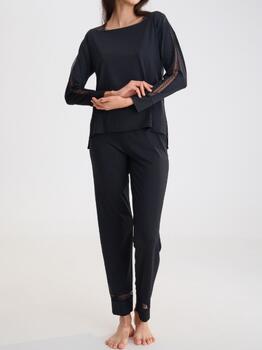 Lisca Nachtmode Adventure Black Pajama