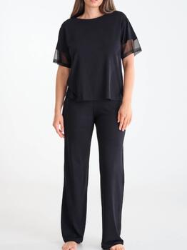 Lisca Nachtmode Sia Black Pajama
