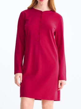 Lisca Nachtmode Cosy Nights Cherry Crimson Nightdress