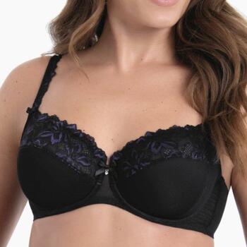 Rosa Faia Suzette Black Non-padded bra