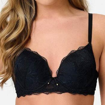 LingaDore Beauty in Black Black Push Up bra