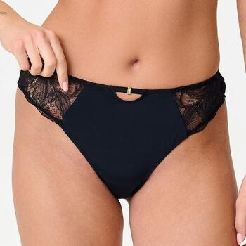 LingaDore Beauty in Black Black Thong